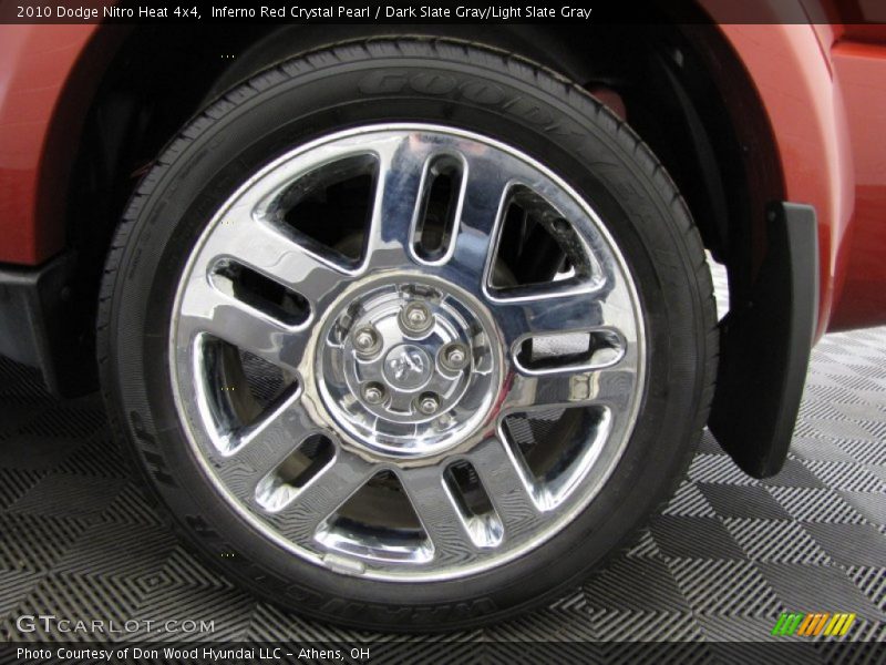 Inferno Red Crystal Pearl / Dark Slate Gray/Light Slate Gray 2010 Dodge Nitro Heat 4x4