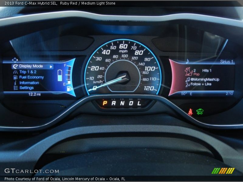 Ruby Red / Medium Light Stone 2013 Ford C-Max Hybrid SEL