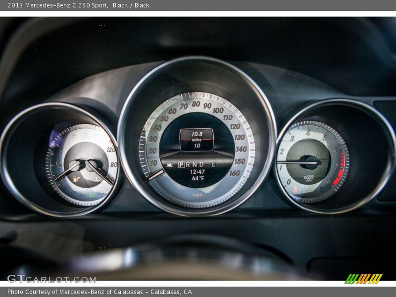Black / Black 2013 Mercedes-Benz C 250 Sport