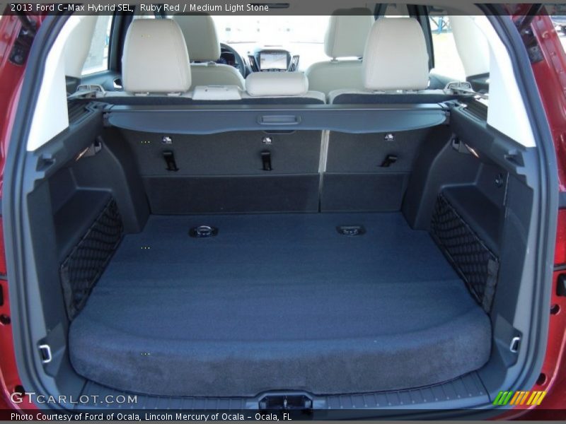 Ruby Red / Medium Light Stone 2013 Ford C-Max Hybrid SEL