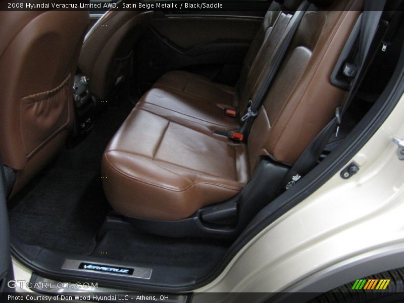 Satin Beige Metallic / Black/Saddle 2008 Hyundai Veracruz Limited AWD