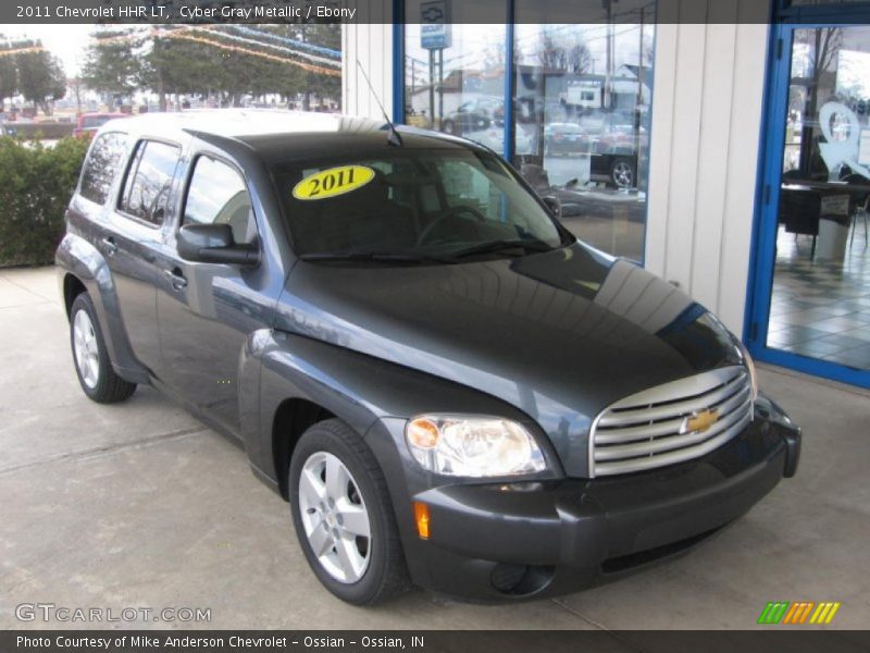 Cyber Gray Metallic / Ebony 2011 Chevrolet HHR LT