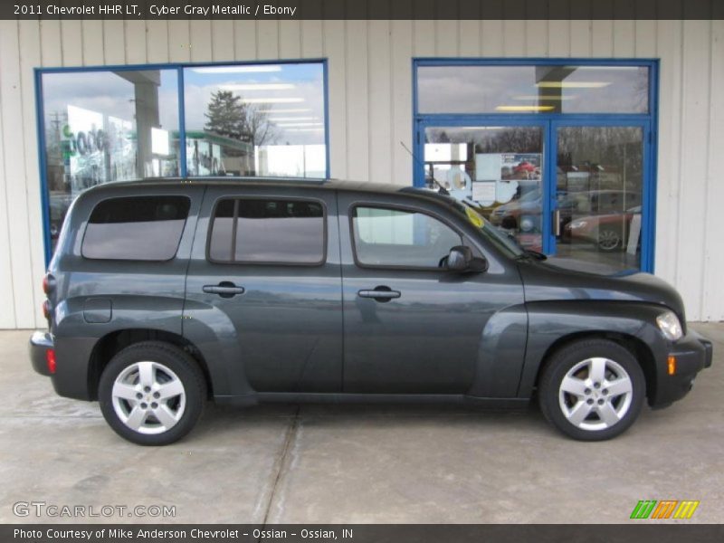 Cyber Gray Metallic / Ebony 2011 Chevrolet HHR LT