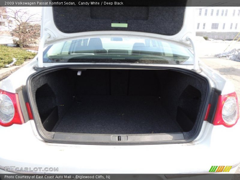 Candy White / Deep Black 2009 Volkswagen Passat Komfort Sedan