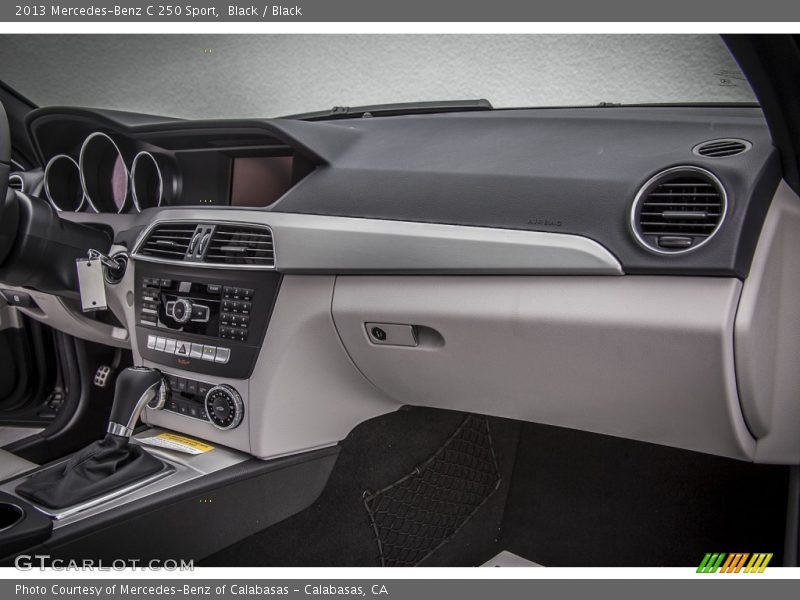 Black / Black 2013 Mercedes-Benz C 250 Sport