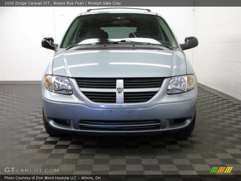 Butane Blue Pearl / Medium Slate Gray 2006 Dodge Caravan SXT