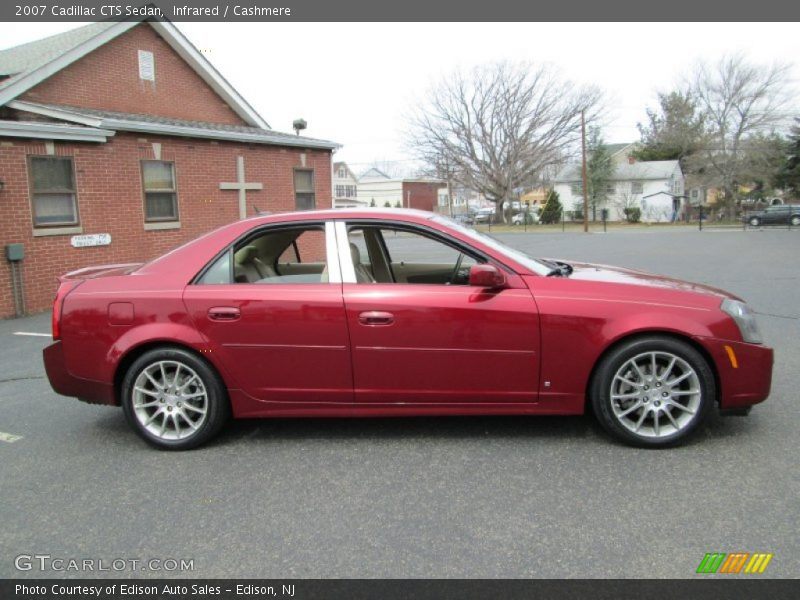Infrared / Cashmere 2007 Cadillac CTS Sedan