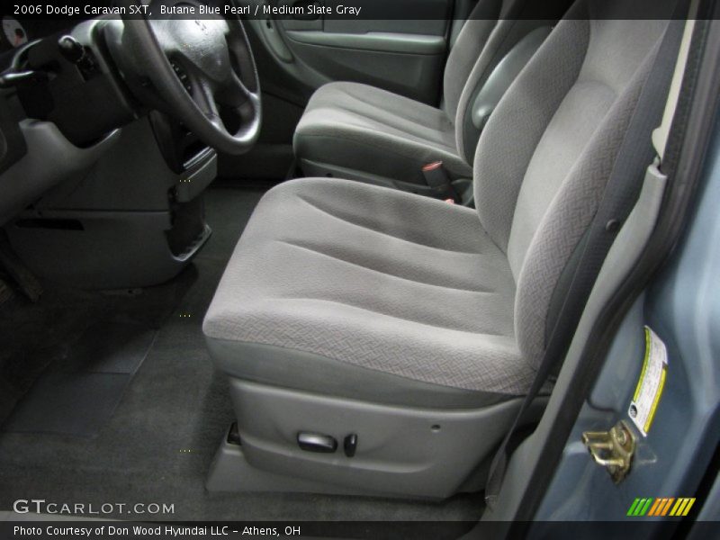 Butane Blue Pearl / Medium Slate Gray 2006 Dodge Caravan SXT