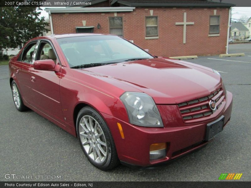 Infrared / Cashmere 2007 Cadillac CTS Sedan