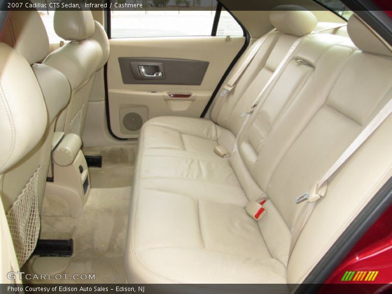 Rear Seat of 2007 CTS Sedan