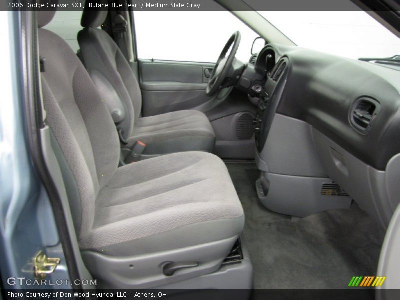 Butane Blue Pearl / Medium Slate Gray 2006 Dodge Caravan SXT