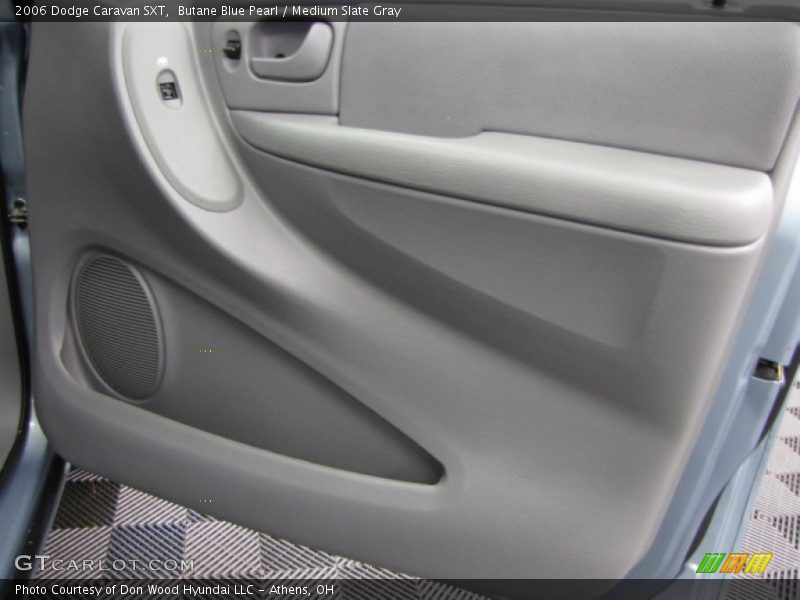 Butane Blue Pearl / Medium Slate Gray 2006 Dodge Caravan SXT