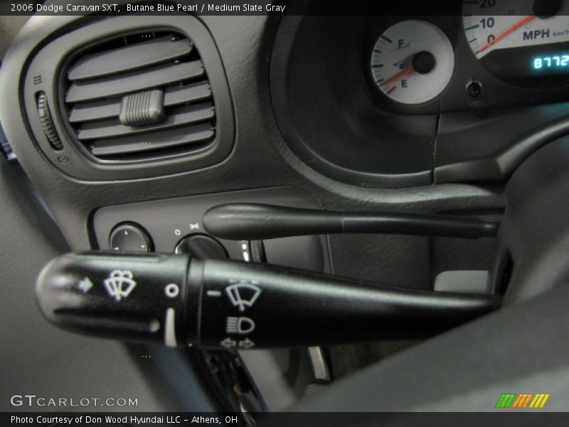 Butane Blue Pearl / Medium Slate Gray 2006 Dodge Caravan SXT