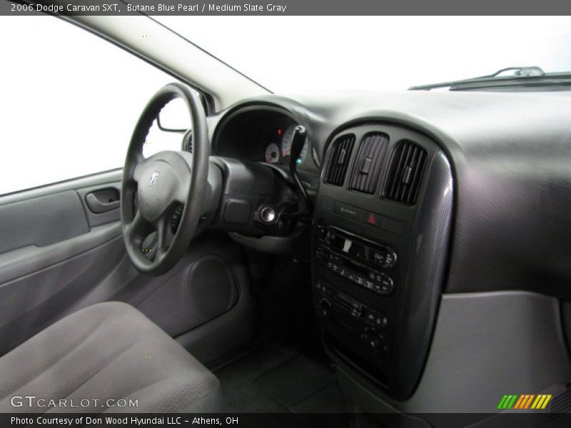 Butane Blue Pearl / Medium Slate Gray 2006 Dodge Caravan SXT