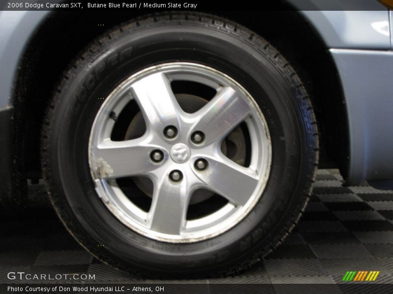 Butane Blue Pearl / Medium Slate Gray 2006 Dodge Caravan SXT