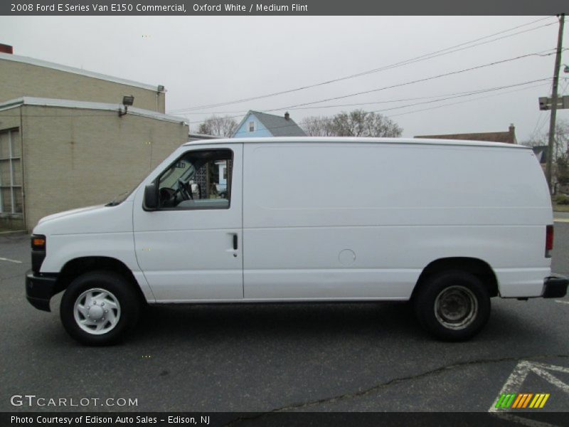 Oxford White / Medium Flint 2008 Ford E Series Van E150 Commercial