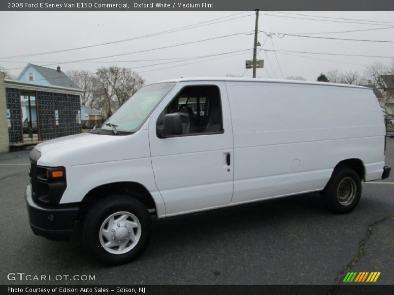 Oxford White / Medium Flint 2008 Ford E Series Van E150 Commercial