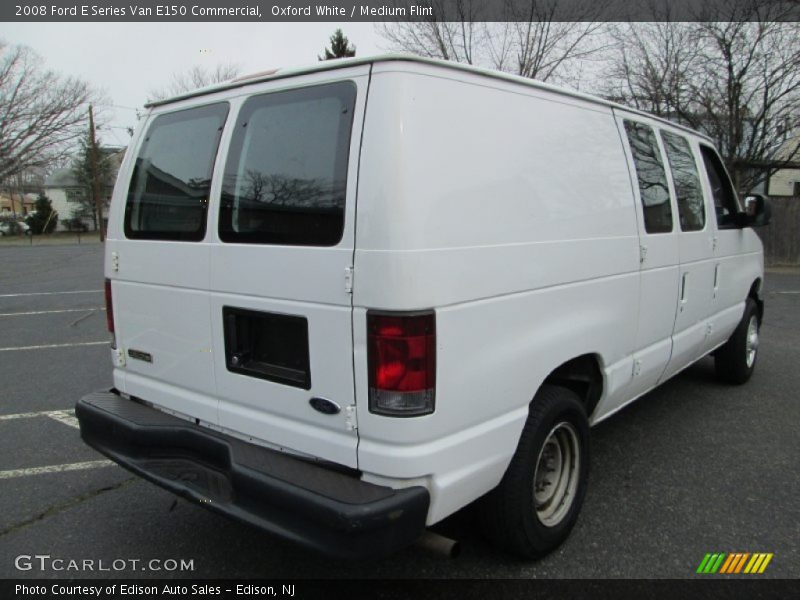 Oxford White / Medium Flint 2008 Ford E Series Van E150 Commercial