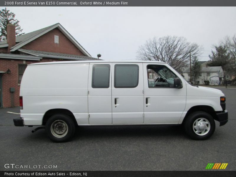 Oxford White / Medium Flint 2008 Ford E Series Van E150 Commercial