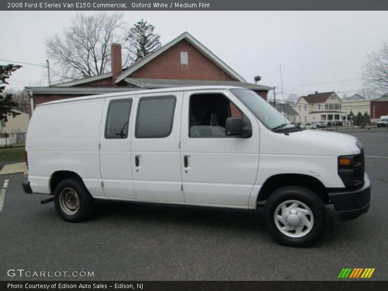 Oxford White / Medium Flint 2008 Ford E Series Van E150 Commercial