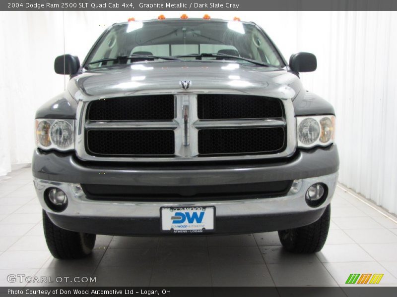 Graphite Metallic / Dark Slate Gray 2004 Dodge Ram 2500 SLT Quad Cab 4x4