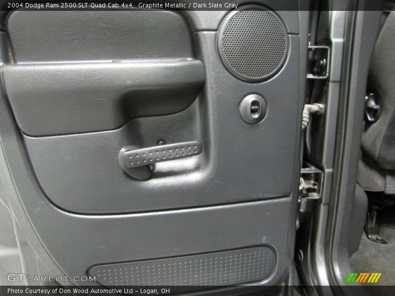 Graphite Metallic / Dark Slate Gray 2004 Dodge Ram 2500 SLT Quad Cab 4x4