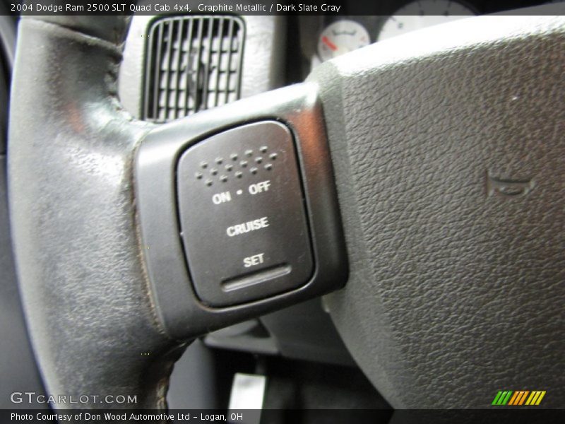 Graphite Metallic / Dark Slate Gray 2004 Dodge Ram 2500 SLT Quad Cab 4x4