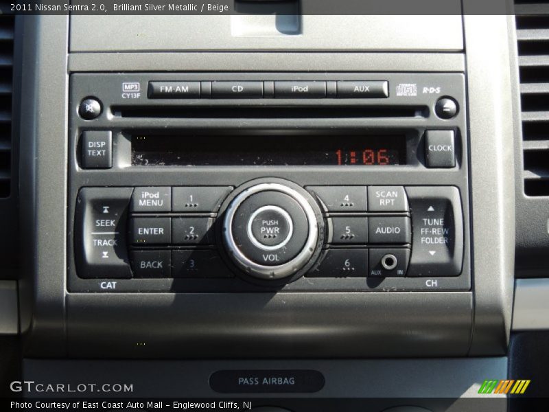 Audio System of 2011 Sentra 2.0