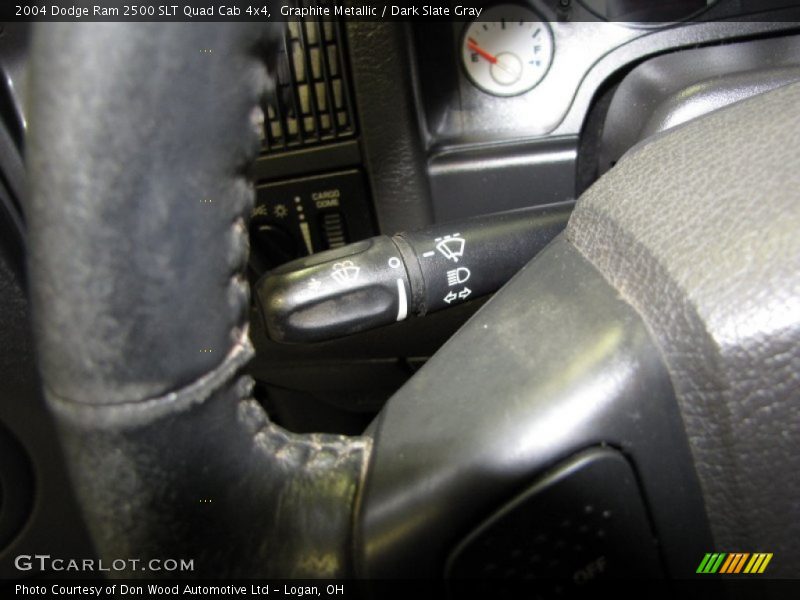 Graphite Metallic / Dark Slate Gray 2004 Dodge Ram 2500 SLT Quad Cab 4x4