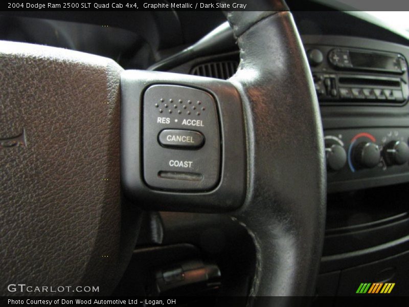 Graphite Metallic / Dark Slate Gray 2004 Dodge Ram 2500 SLT Quad Cab 4x4