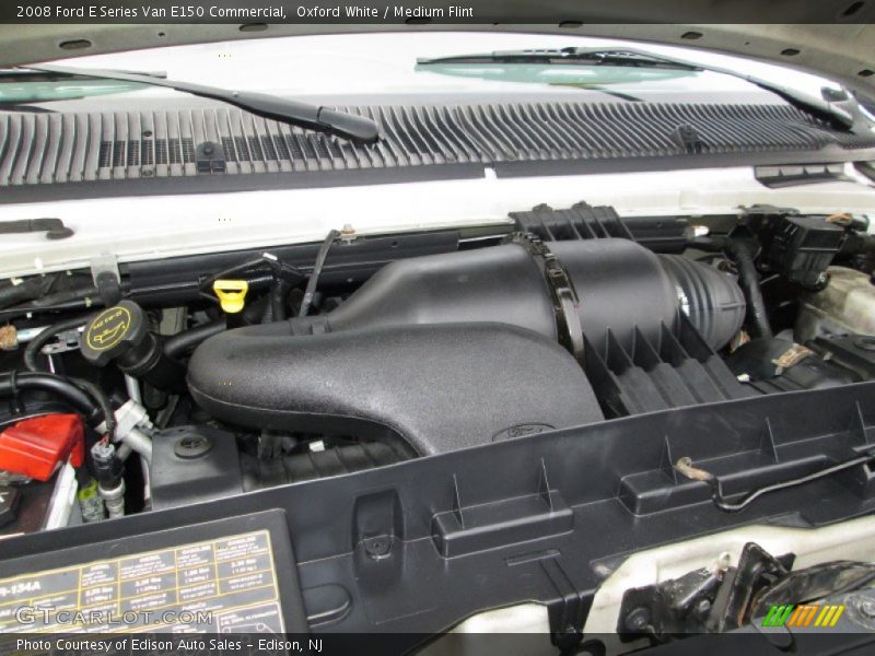 Oxford White / Medium Flint 2008 Ford E Series Van E150 Commercial