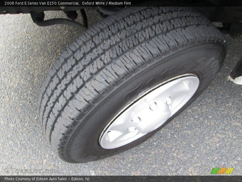 Oxford White / Medium Flint 2008 Ford E Series Van E150 Commercial