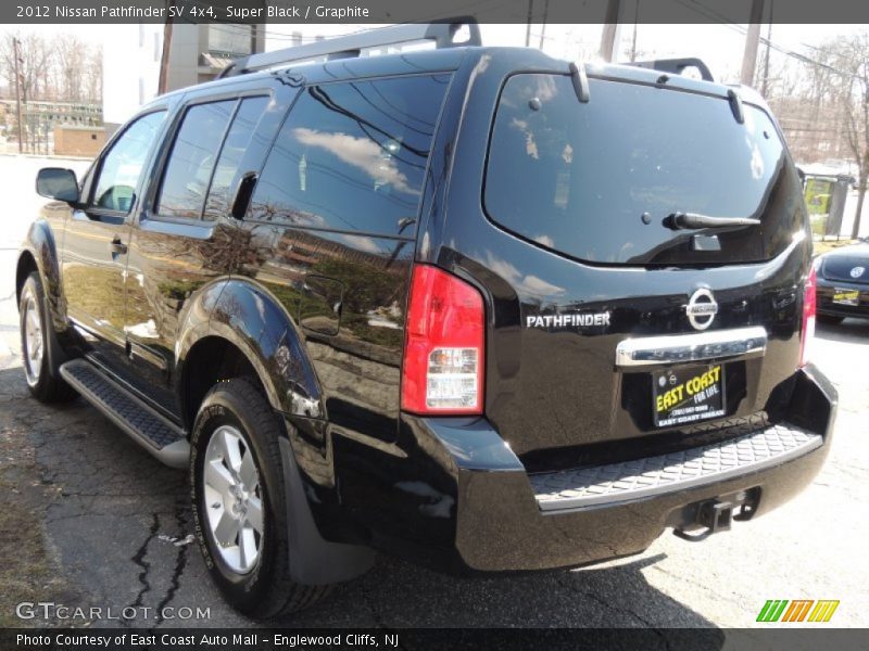 Super Black / Graphite 2012 Nissan Pathfinder SV 4x4