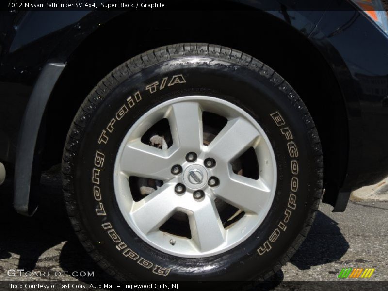 Super Black / Graphite 2012 Nissan Pathfinder SV 4x4
