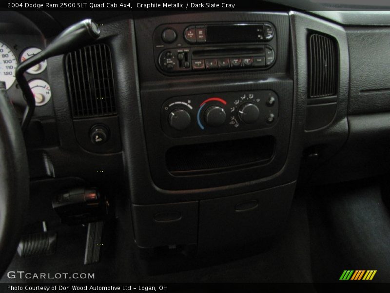 Graphite Metallic / Dark Slate Gray 2004 Dodge Ram 2500 SLT Quad Cab 4x4