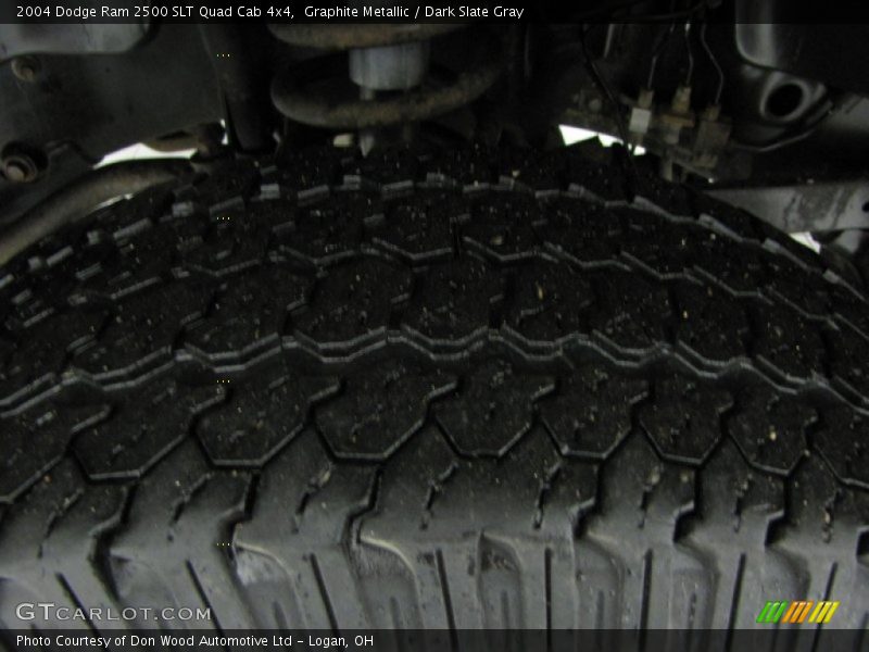 Graphite Metallic / Dark Slate Gray 2004 Dodge Ram 2500 SLT Quad Cab 4x4