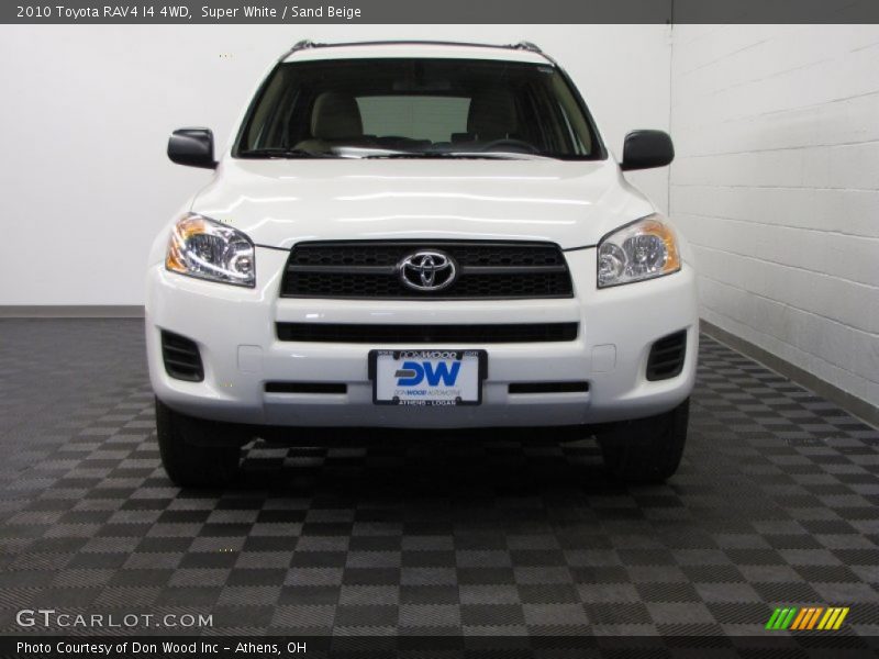 Super White / Sand Beige 2010 Toyota RAV4 I4 4WD