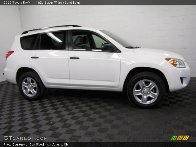 Super White / Sand Beige 2010 Toyota RAV4 I4 4WD