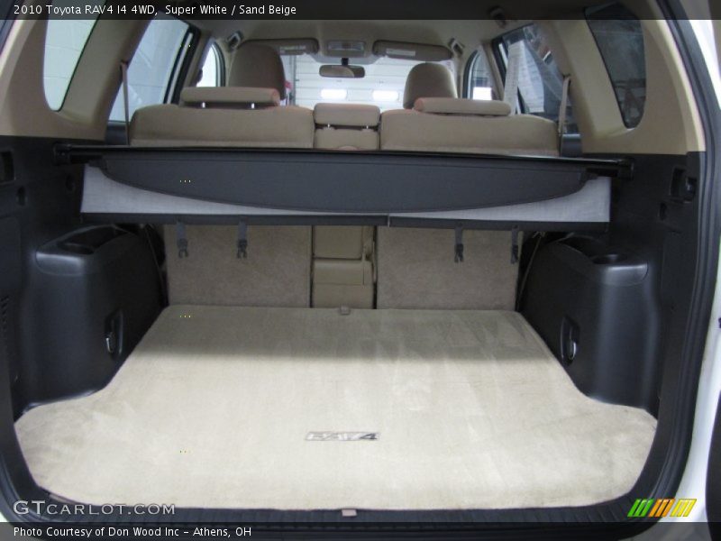 Super White / Sand Beige 2010 Toyota RAV4 I4 4WD