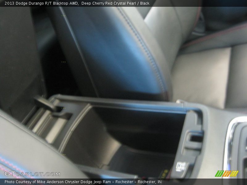 Deep Cherry Red Crystal Pearl / Black 2013 Dodge Durango R/T Blacktop AWD