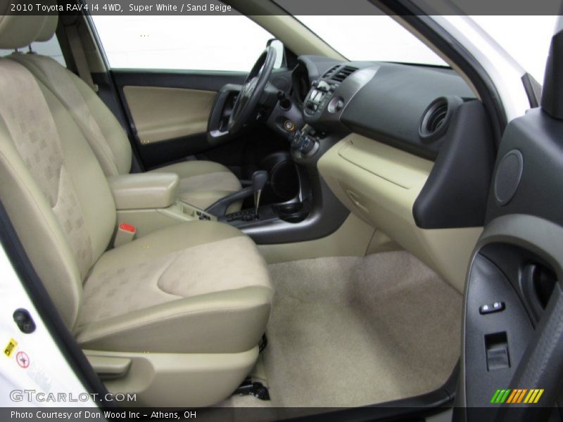 Super White / Sand Beige 2010 Toyota RAV4 I4 4WD
