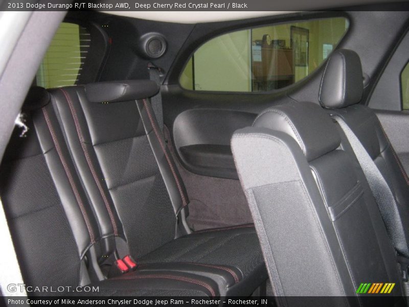 Rear Seat of 2013 Durango R/T Blacktop AWD