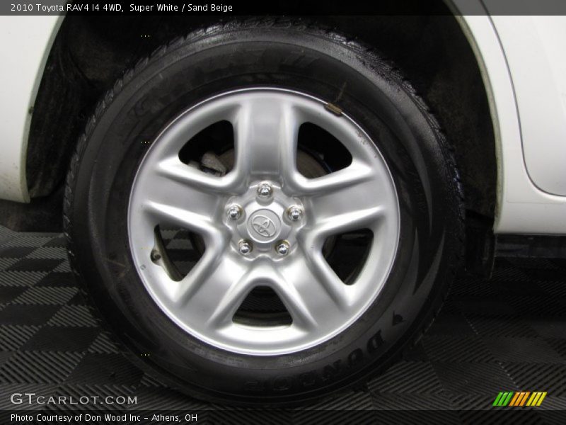 Super White / Sand Beige 2010 Toyota RAV4 I4 4WD
