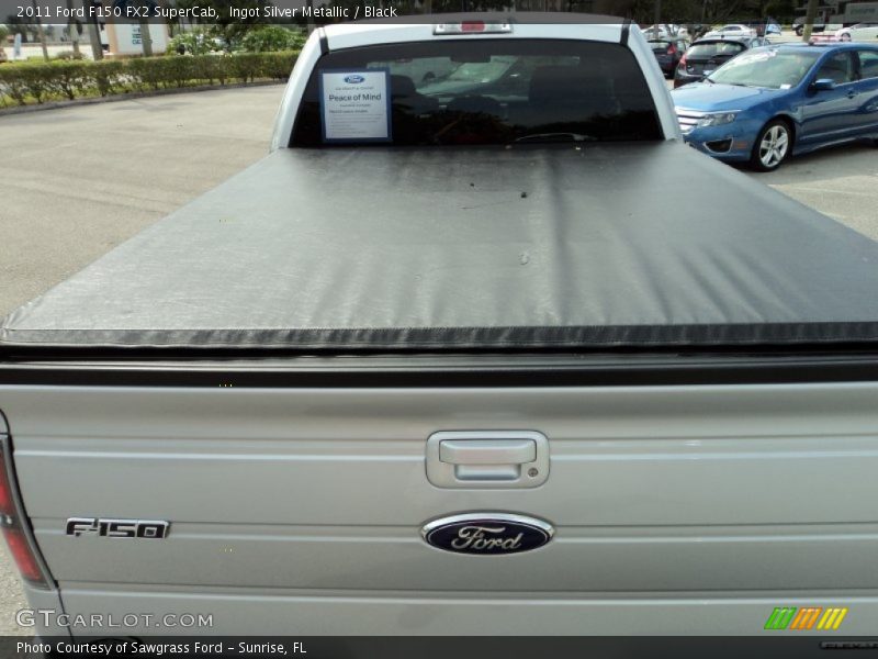 Ingot Silver Metallic / Black 2011 Ford F150 FX2 SuperCab
