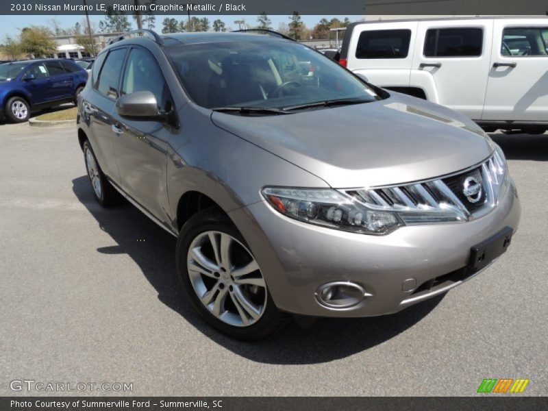 Platinum Graphite Metallic / Black 2010 Nissan Murano LE