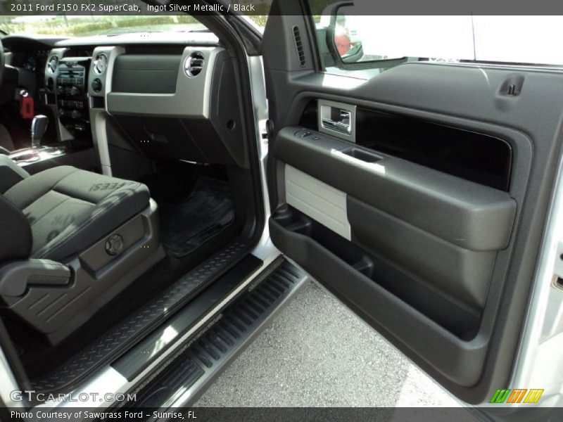Ingot Silver Metallic / Black 2011 Ford F150 FX2 SuperCab