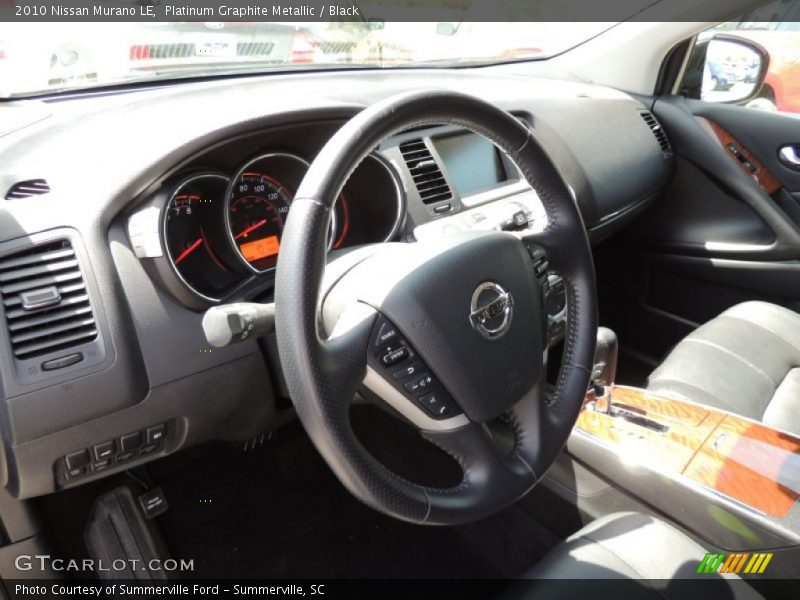 Platinum Graphite Metallic / Black 2010 Nissan Murano LE