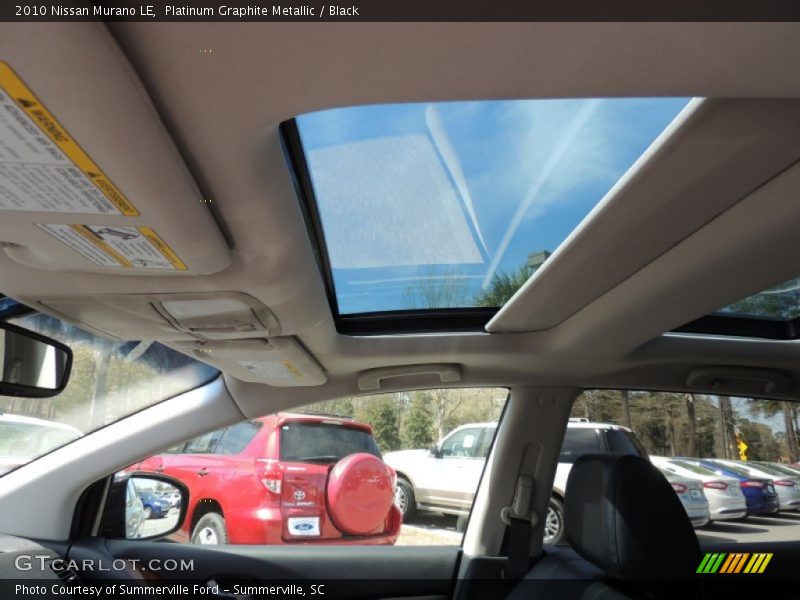 Platinum Graphite Metallic / Black 2010 Nissan Murano LE