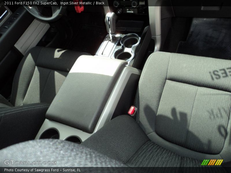 Ingot Silver Metallic / Black 2011 Ford F150 FX2 SuperCab