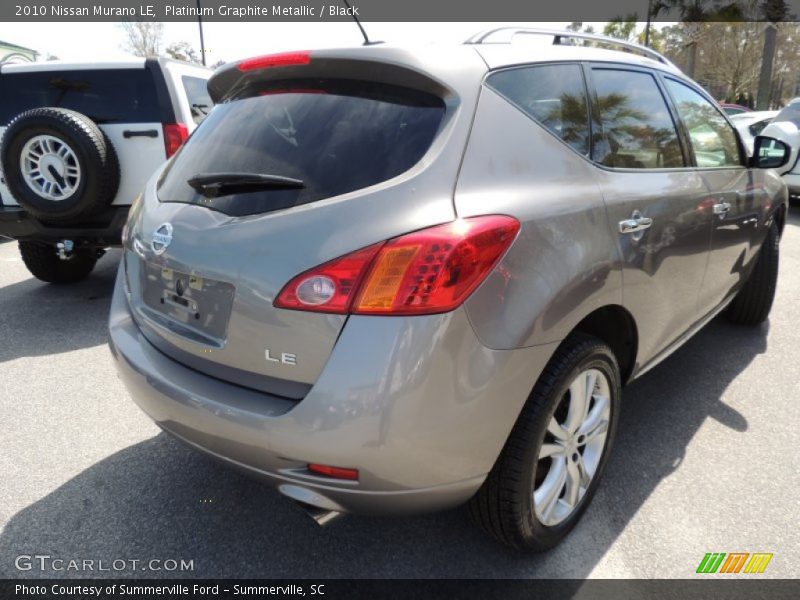 Platinum Graphite Metallic / Black 2010 Nissan Murano LE